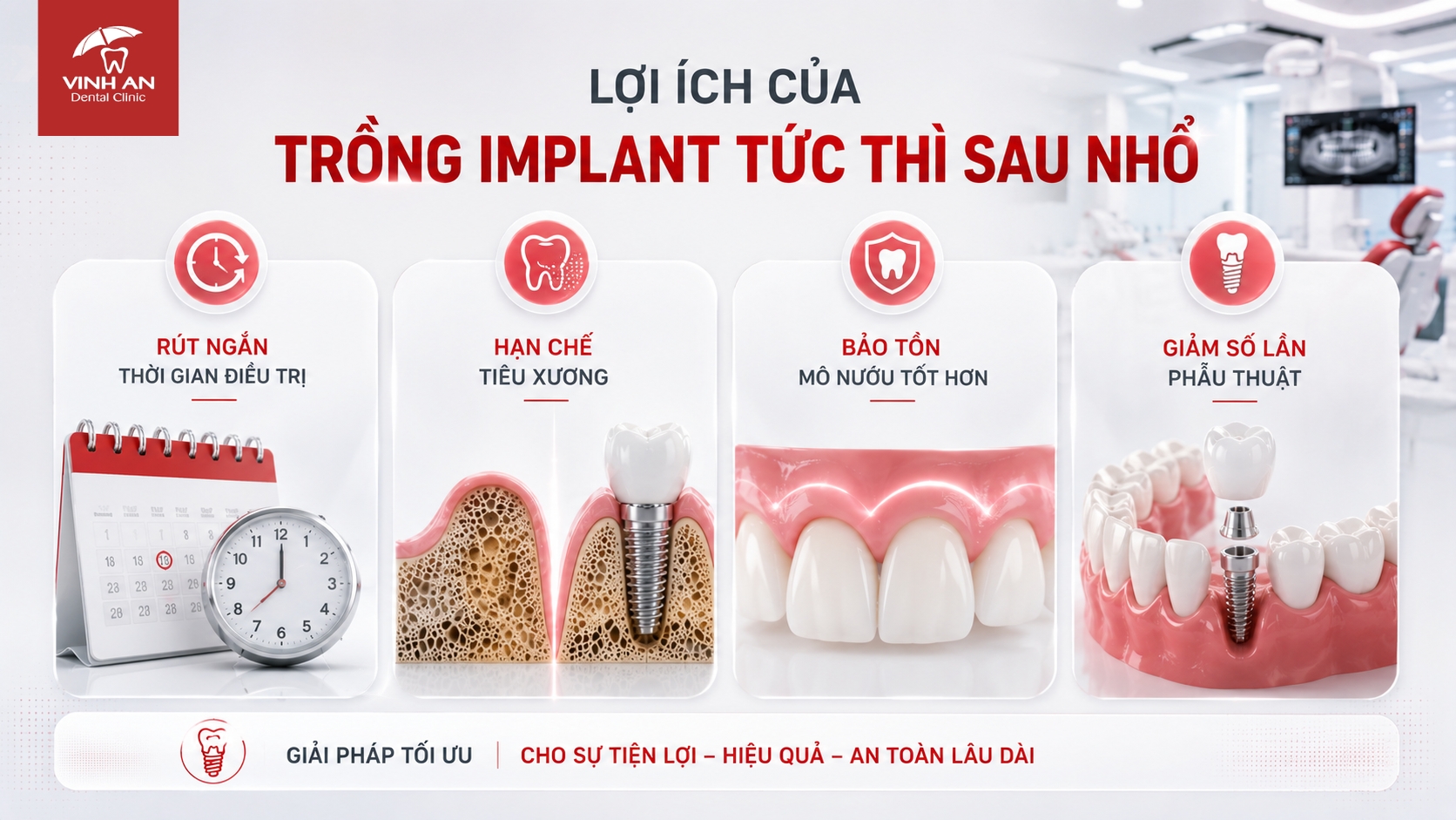Lợi Ích Của Trồng Implant Tức Thì Sau Nhổ