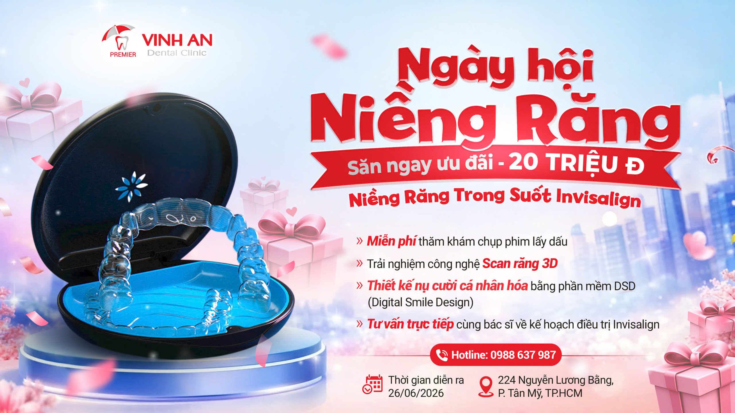 Ngày Hội Niềng Răng - Ưu Đãi 20 Triệu Đồng