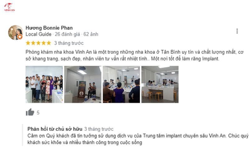 Review dịch vụ Nha khoa Tân Bình