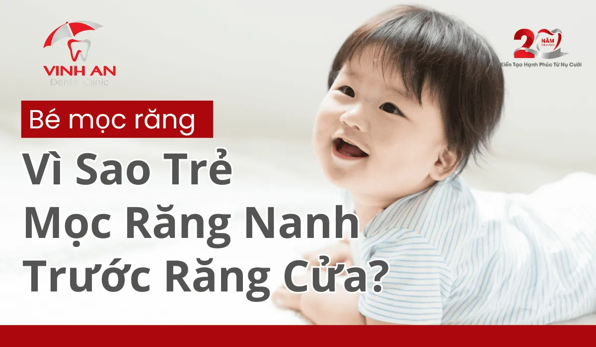 Trẻ Mọc Răng Nanh Hàm Trên