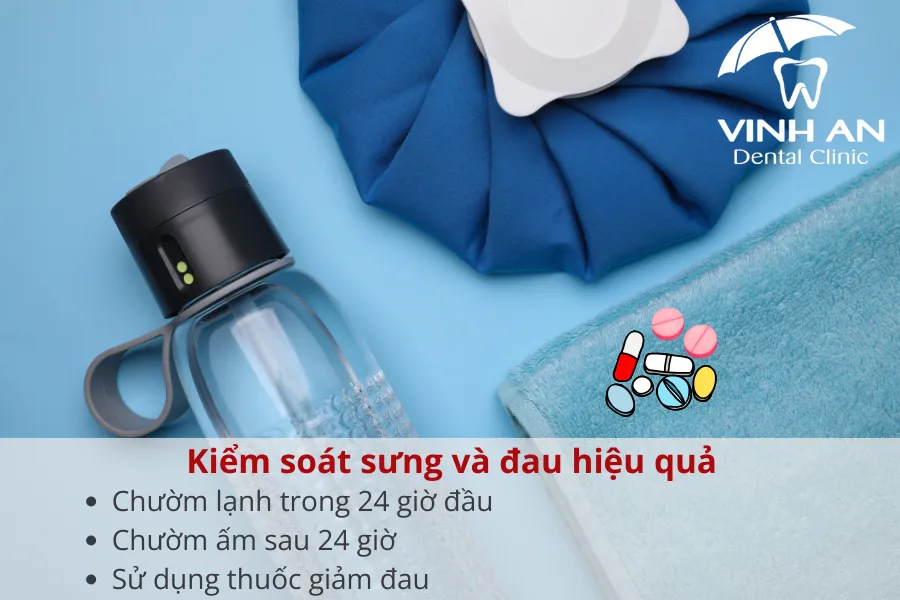 Cách giảm sưng đau hiệu quả sau khi nhổ răng khôn