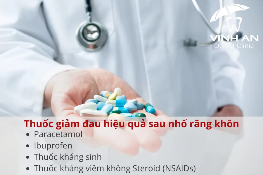 Sử dụng đúng loại thuốc giảm đau giúp giảm bớt cơn đau, lành vết thương nhanh chóng và hiệu quả hơn.