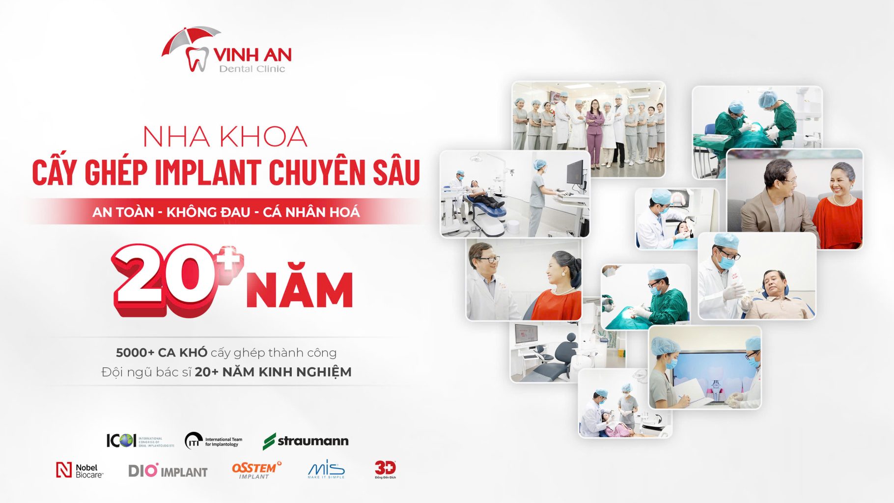 Cấy Ghép Implant Chuyên Sâu - An Toàn - Không Đau - Cá Nhân Hóa