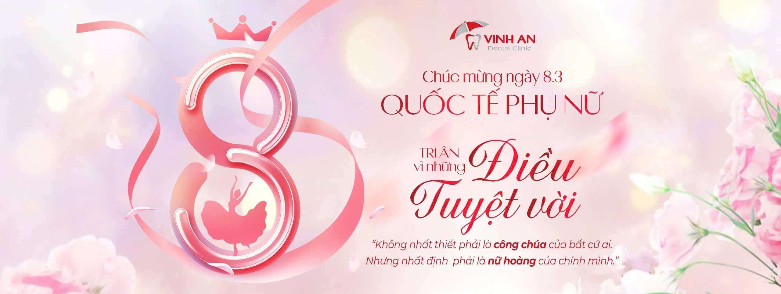 THÁNG CỦA YÊU THƯƠNG – NHA KHOA VINH AN TÔN VINH NỤ CƯỜI PHÁI ĐẸP