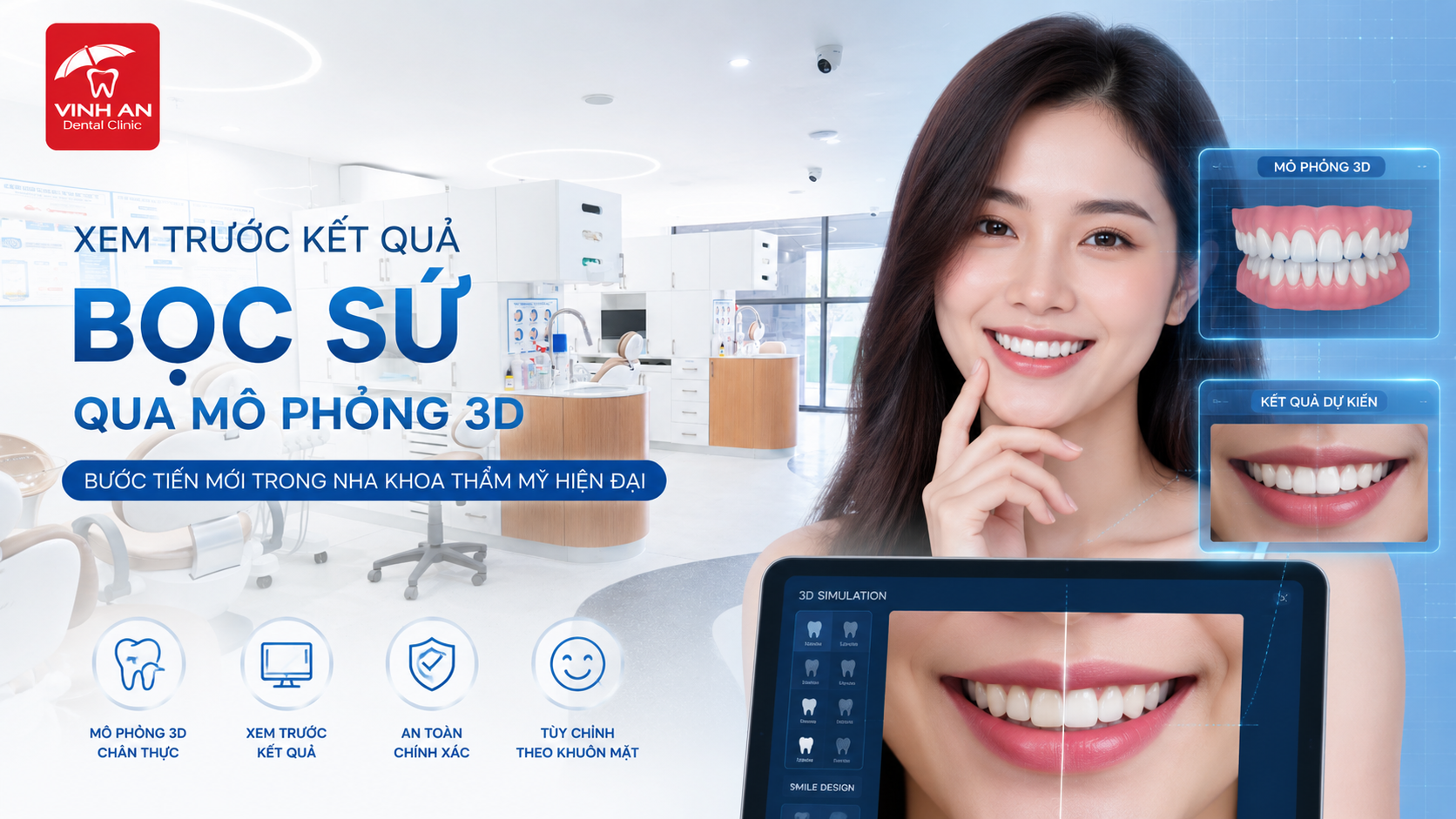 Xem Trước Kết Quả Bọc Sứ Qua Mô Phỏng 3D: Bước Tiến Mới Trong Nha Khoa Thẩm Mỹ Hiện Đại